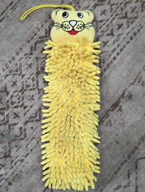 Norwex Pet To Dry Hand Towel Yellow Tiger